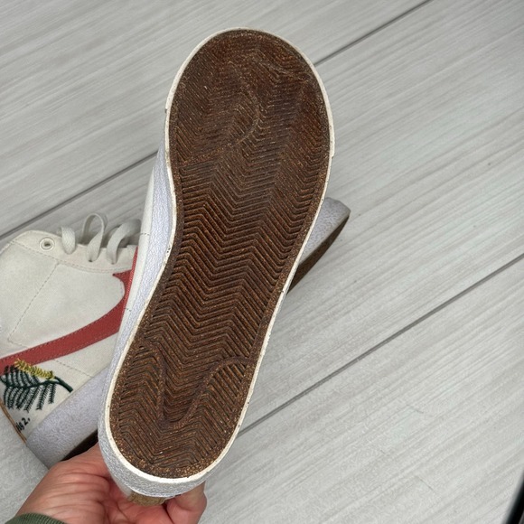 Nike Blazer Mid 77 Sneakers SE Botanical‎ Catechul Cork Casual Shoes Size 7 - Picture 9 of 12